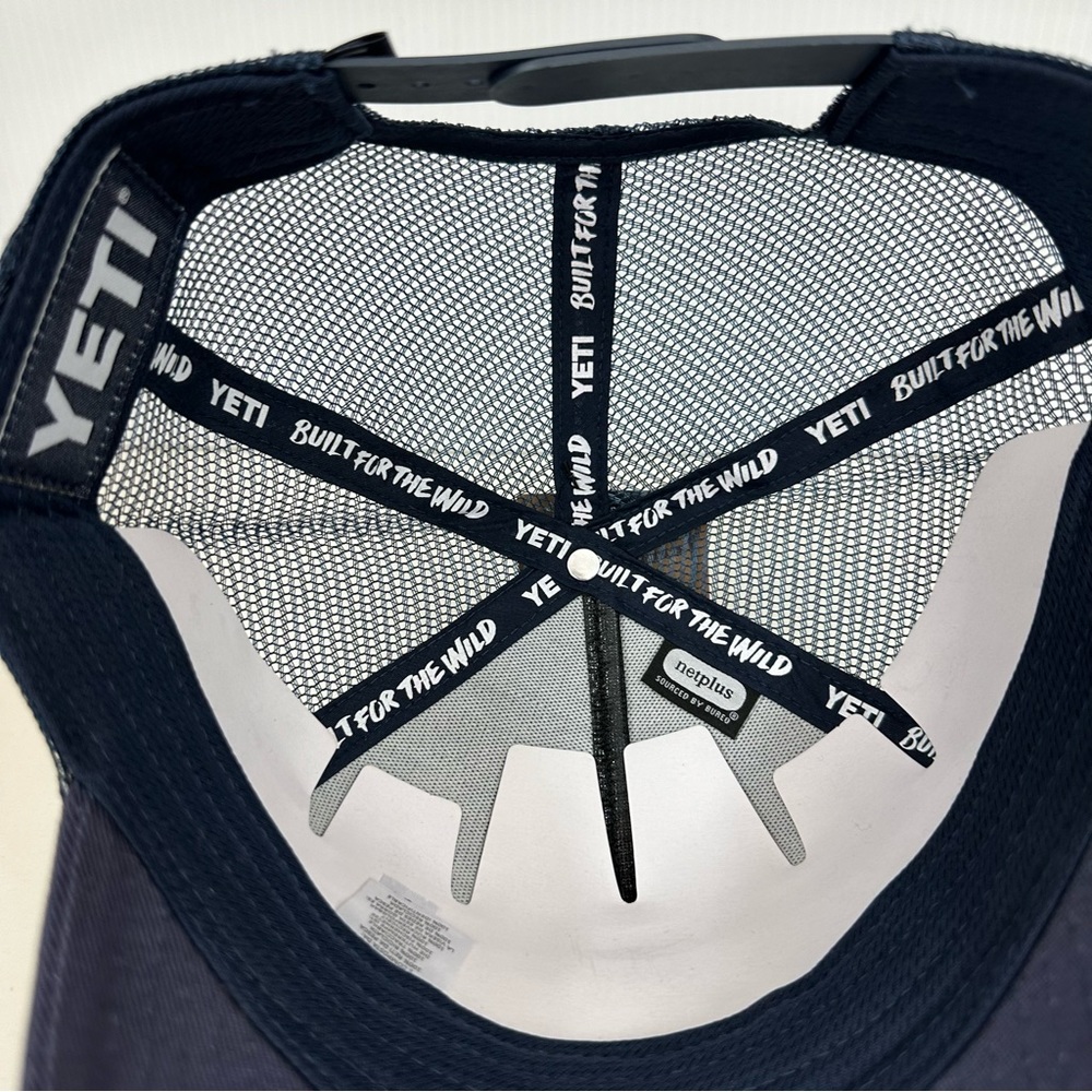 YETI Men's Star Badge Trucker Hat USA MSRP $25 Cap Netted Built For The … - Picture 9 of 13